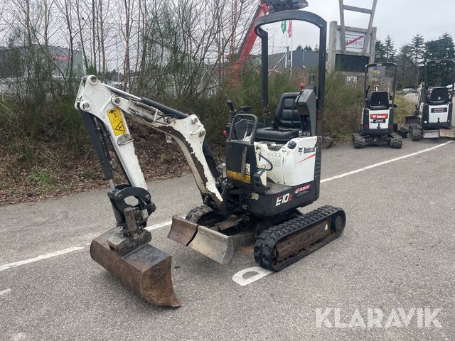 Bobcat E10Z med Tiltfunktion
