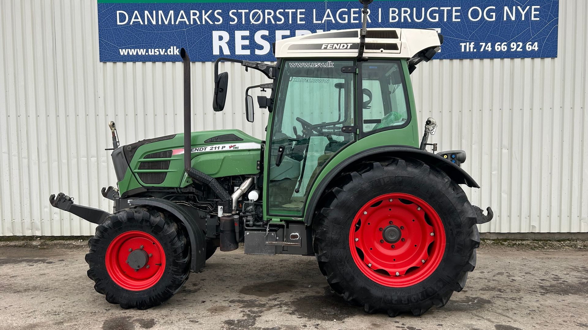Fendt 211 P Vario TMS, Front PTO