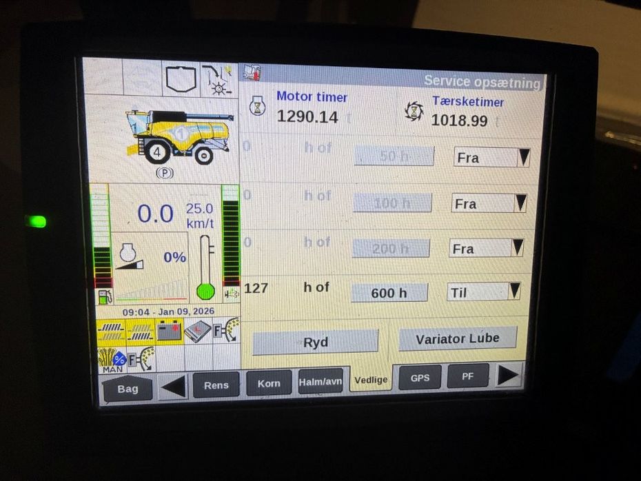 New Holland CX8.70 CX 8.70 SLH 25 fod variofeed - Høstmaskiner - Mejetærskere - 4