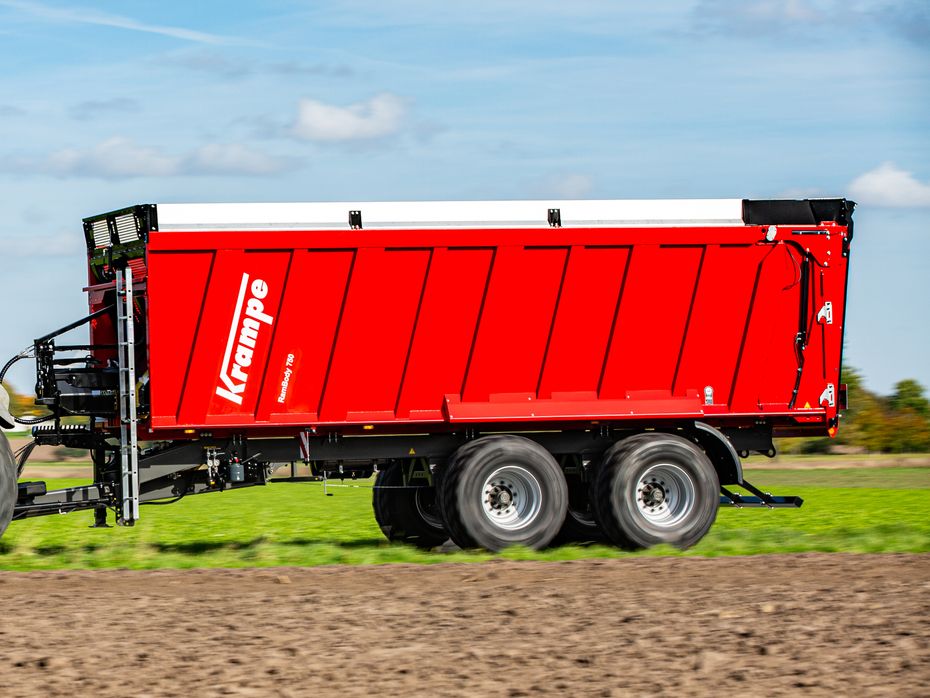 Krampe Rambody 750+ model plus med stor volume - Vogne - Afskubbervogne - 8