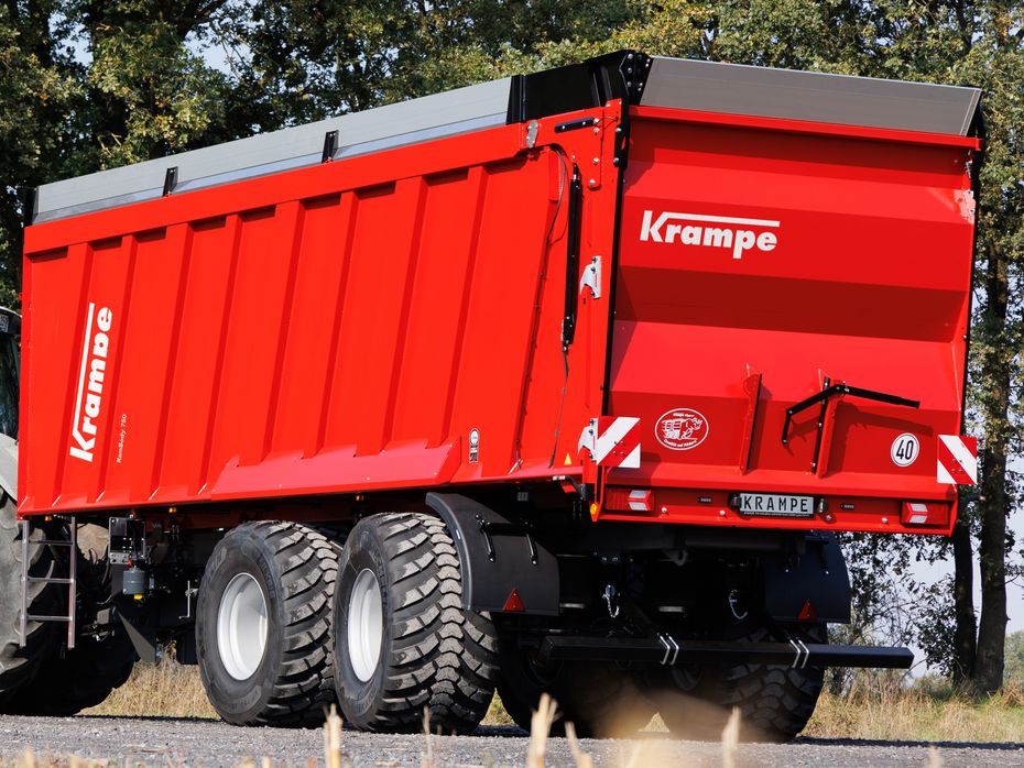 Krampe Rambody 750+ model plus med stor volume - Vogne - Afskubbervogne - 4
