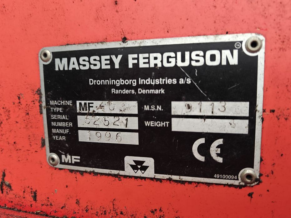 Massey Ferguson MF 40 - Høstmaskiner - Mejetærskere - 11
