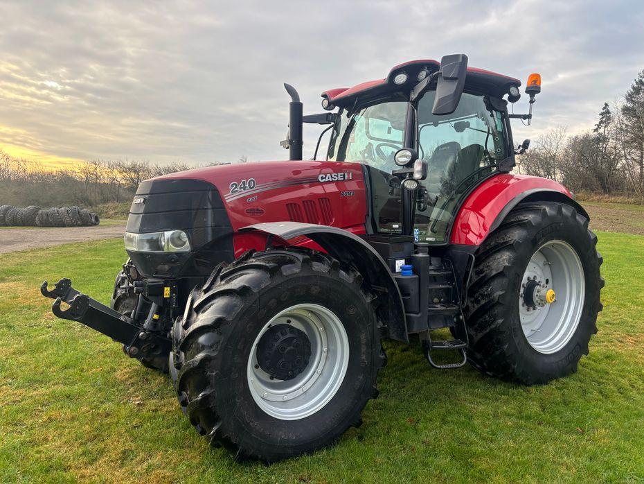 Case IH Puma 240 CVX  GPS/RTK autostyring - Traktorer - Traktorer 4 wd - 6