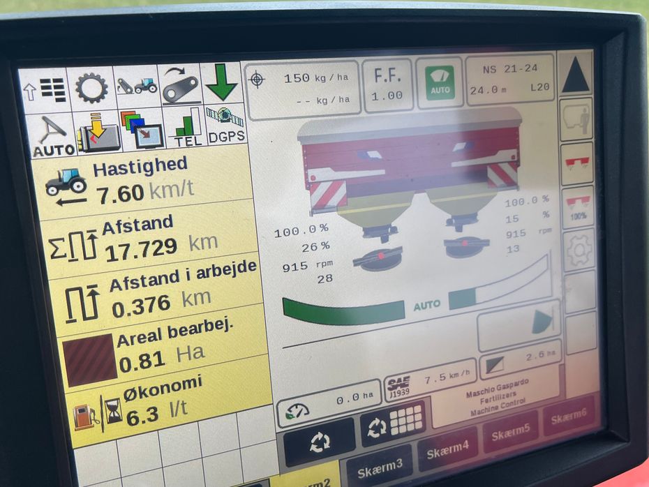 Gaspardo Primo EWH 450-SKRAP PRIS-DEMO MASKINE EXCLUSIVE. - Gødningsmaskiner - Handelsgødningsspredere - 6