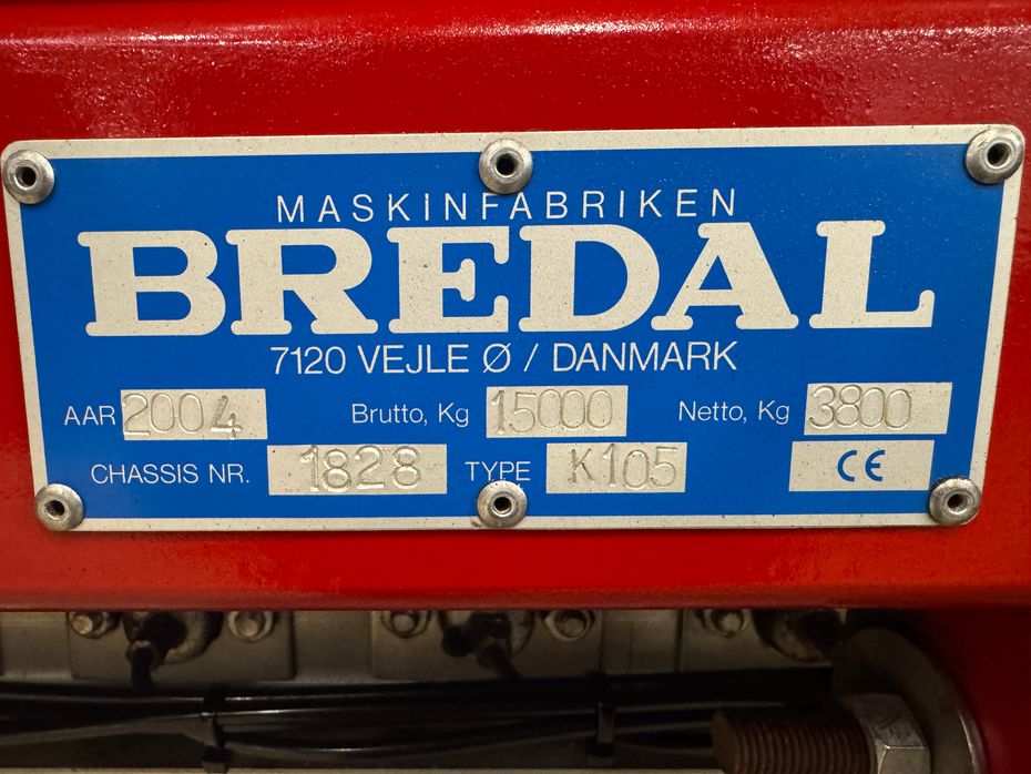 Bredal K105 - Gødningsmaskiner - Kalkspredere - 23