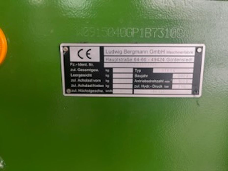 Bergmann GTW 330 Sneglevogn - Vogne - Frakørselsvogne korn - 10