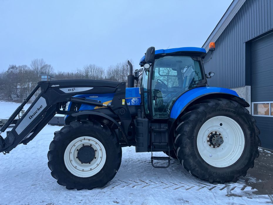 New Holland T7030 AUTOCOMMAND + frontlæsser fra 2018 - Traktorer - Traktorer 4 wd - 1