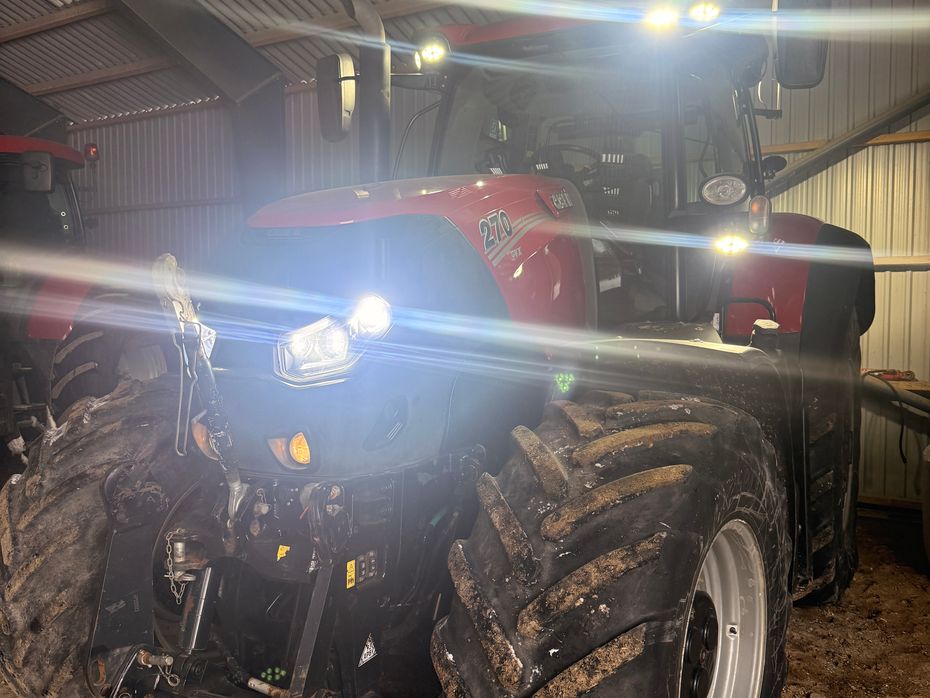 Case IH Optum 270 CVX Cvx, gps og hjulvægte - Traktorer - Traktorer 4 wd - 7