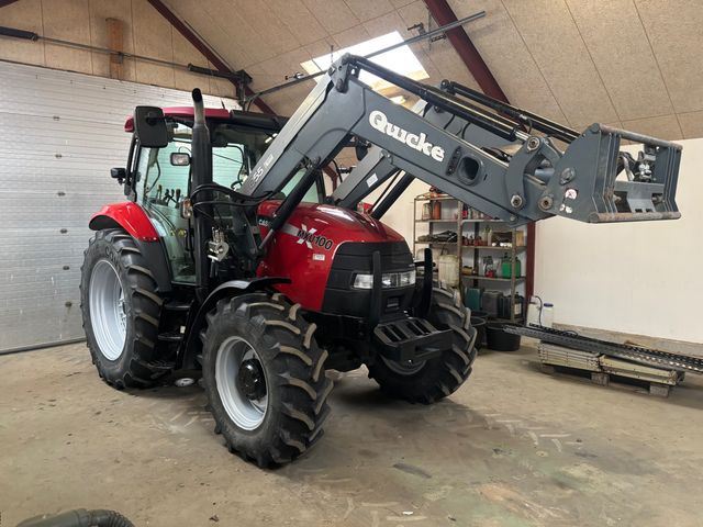 Case IH MXU 100 X-Line med Ålø Q55 frontlæsser