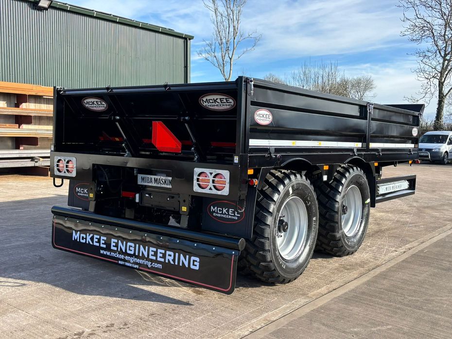 McKee 16T entrepenørvogn med nedfoldbare sider - Vogne - 14