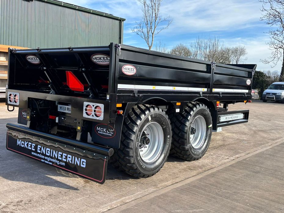 McKee 16T entrepenørvogn med nedfoldbare sider - Vogne - 6