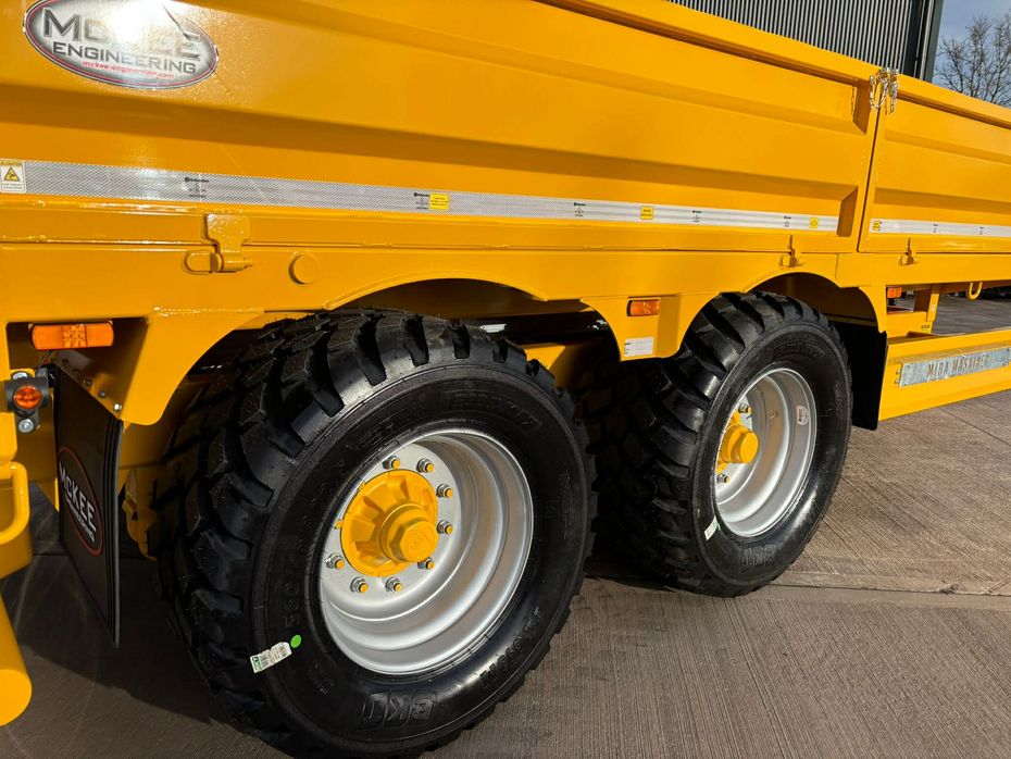 McKee 16T entrepenørvogn med nedfoldbare sider - Vogne - 15