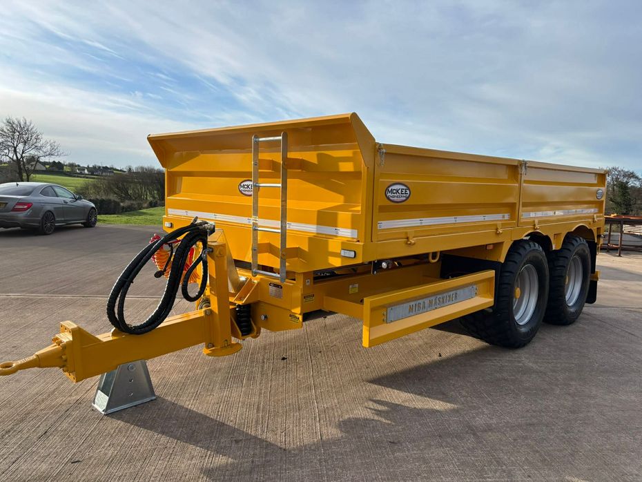 McKee 16T entrepenørvogn med nedfoldbare sider - Vogne - 16