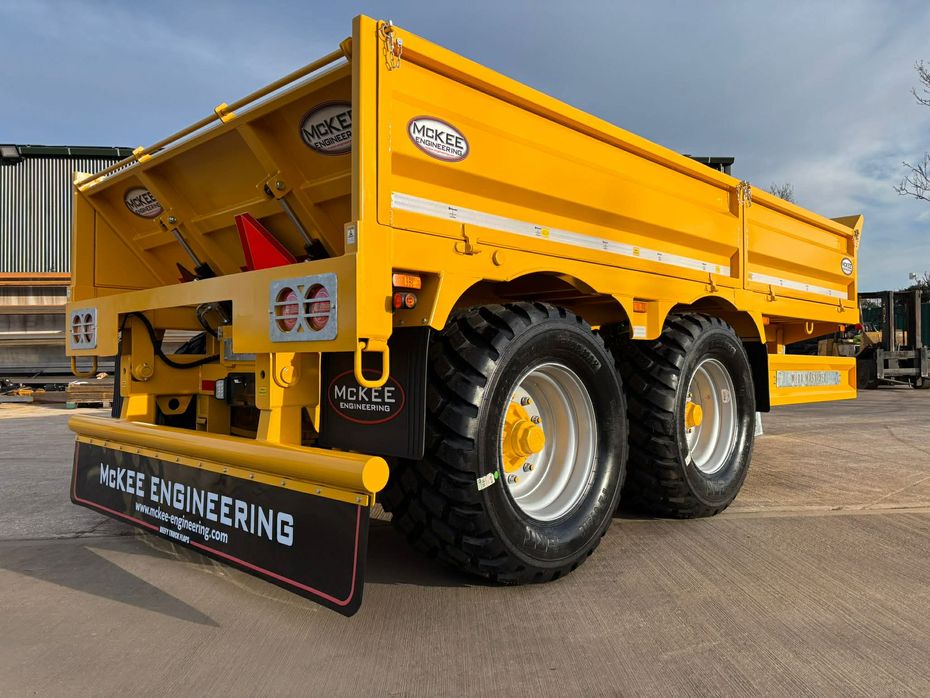 McKee 16T entrepenørvogn med nedfoldbare sider - Vogne - 11