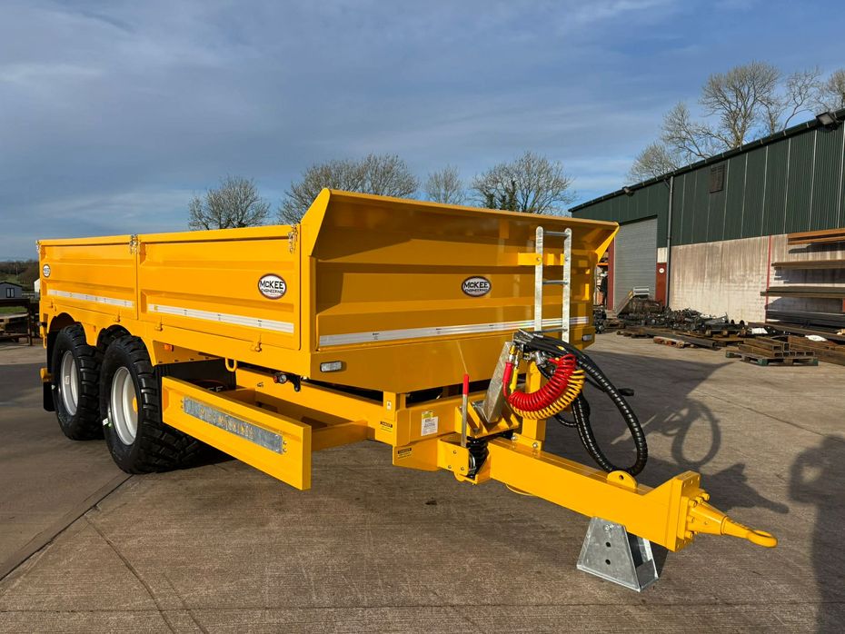 McKee 16T entrepenørvogn med nedfoldbare sider - Vogne - 8