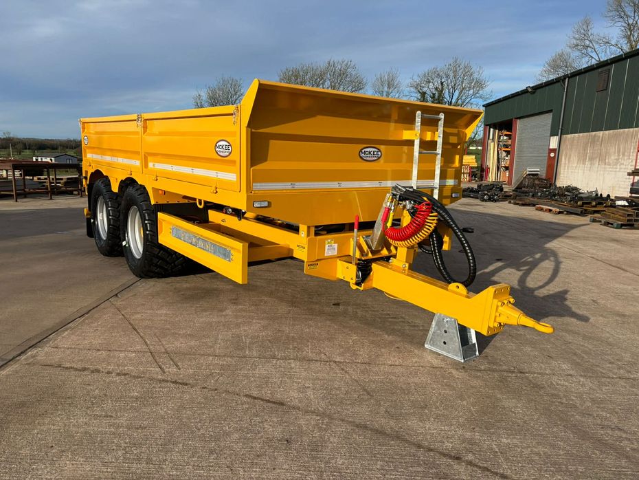 McKee 16T entrepenørvogn med nedfoldbare sider - Vogne - 2