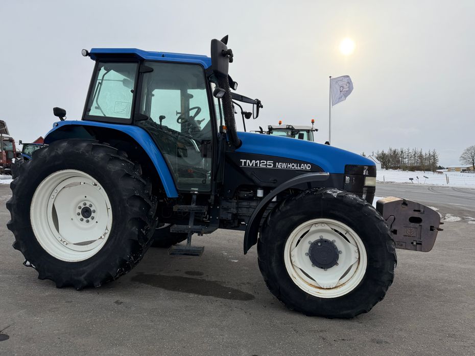 New Holland TM 125 KUN 6500 TIMER! - Traktorer - Traktorer 4 wd - 8
