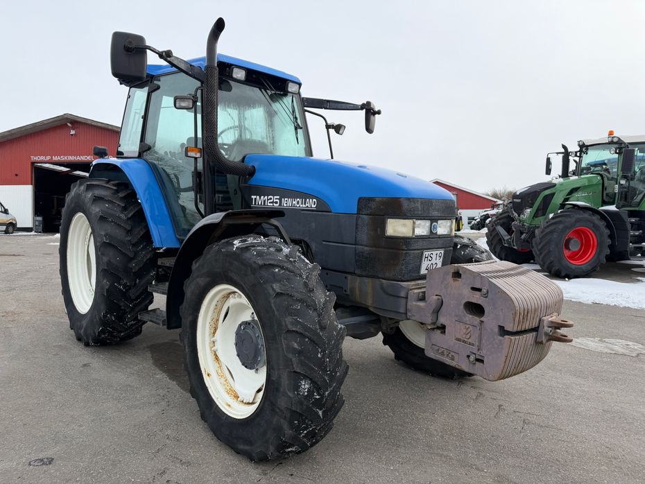 New Holland TM 125 KUN 6500 TIMER! - Traktorer - Traktorer 4 wd - 6