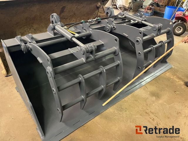 Skovl med overfaldklo Dobbelt overfaldklo