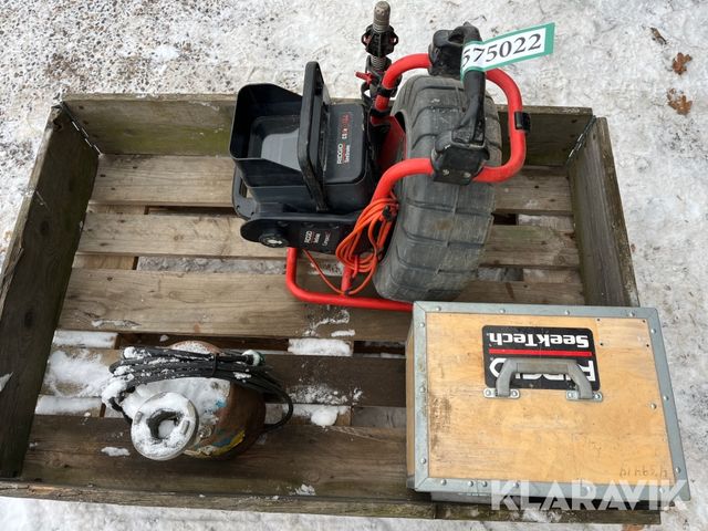 Ridgid CS6x Seesnake med tilbehør og Dykpumpe