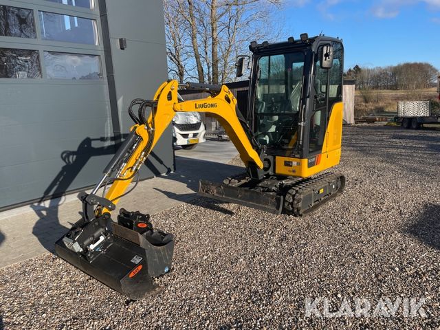 LG LiuGong 9018F med compacttilt og skovle