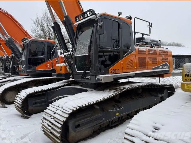 Doosan DX 420 LC-7 med lang gravebom