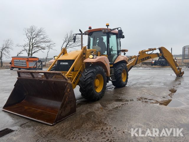 Hydrema 906E med centralsmøring