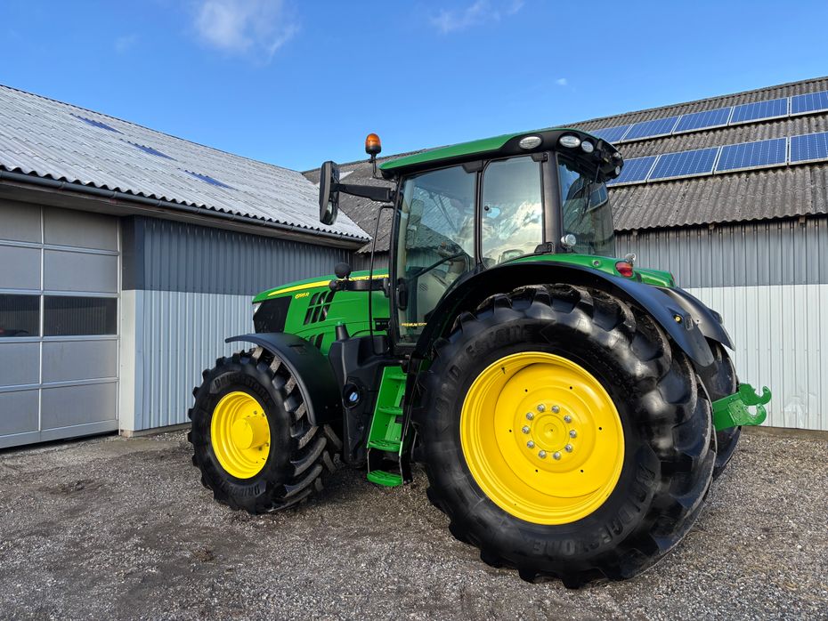 John Deere 6195R Premium Edition m. frontlift - Traktorer - Traktorer 4 wd - 3