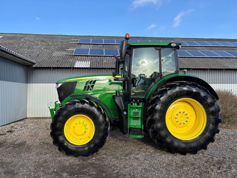 John Deere 6195R Premium Edition m. frontlift - Traktorer - Traktorer 4 wd - 2