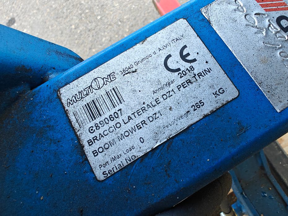 MultiOne DZ1 armklipper SOM NY - Minilæsser tilbehør - Redskaber - 5