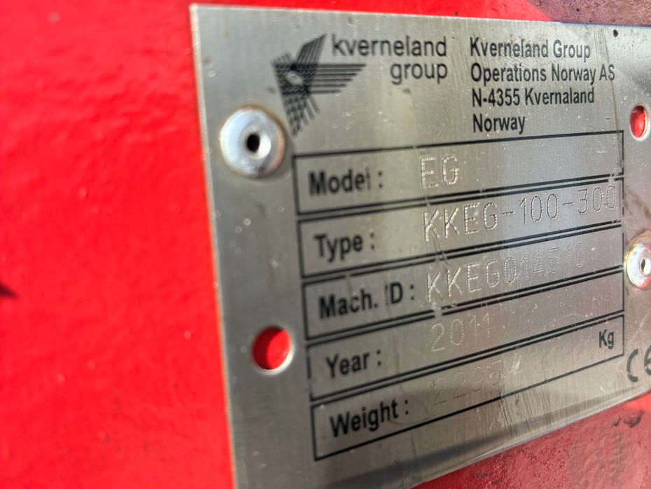 Kverneland EG 100-300-28 EG -100-300 5 furet - Plove - Vendeplove - 3