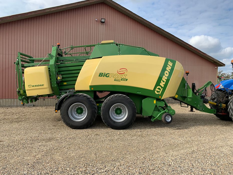 KRONE Big Pack 4X4 High Speed m. Balecollect 1230 - Pressere - Bigballe - 6