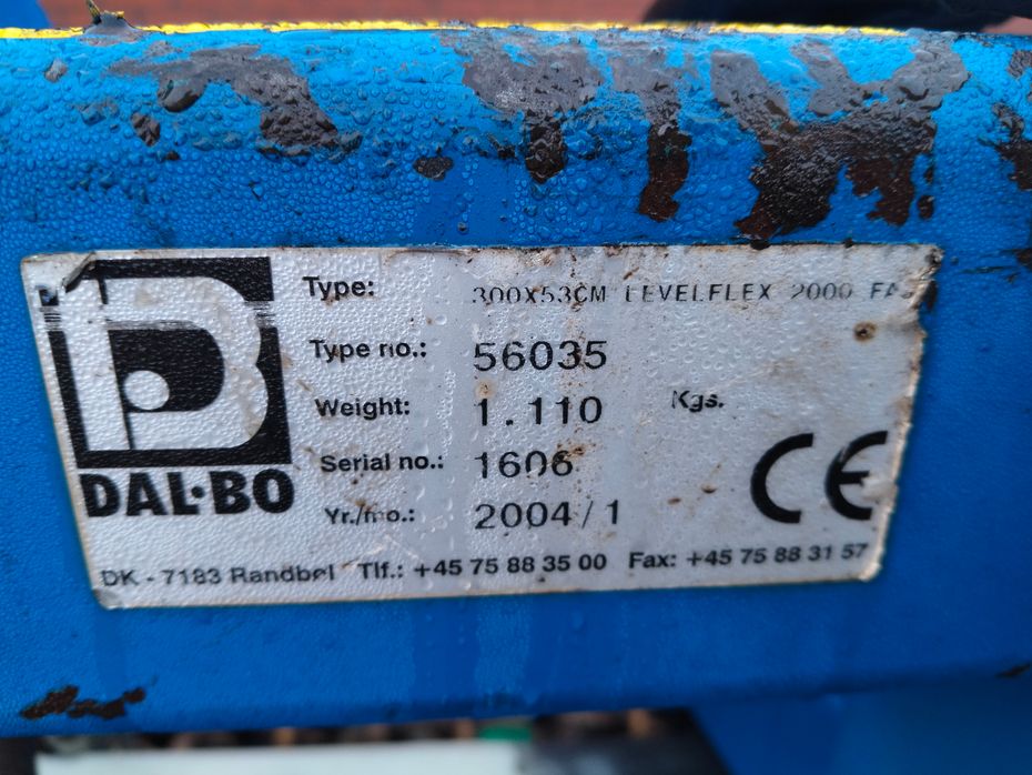 Dalbo Levelflex 2000 3 meter - Jordbearbejdning - Jordpakkere - 5