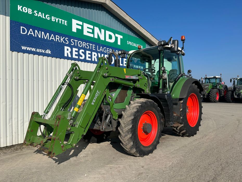 Fendt 514 Vario SCR Profi Med Luft + Fendt Frontlæsser 4X80 - Traktorer - Traktorer 4 wd - 3