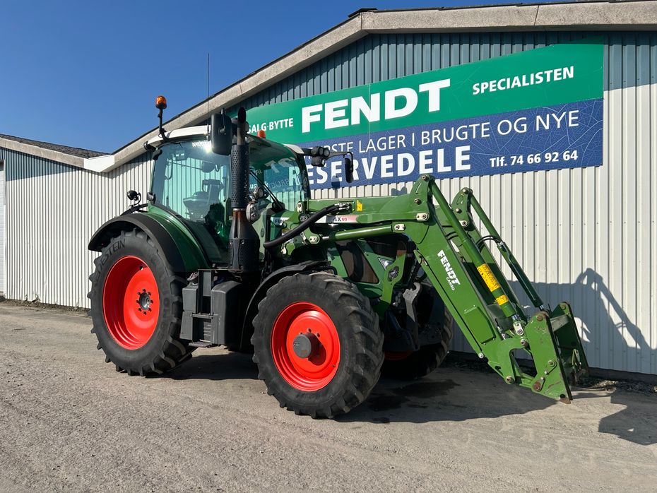 Fendt 514 Vario SCR Profi Med Luft + Fendt Frontlæsser 4X80 - Traktorer - Traktorer 4 wd - 9