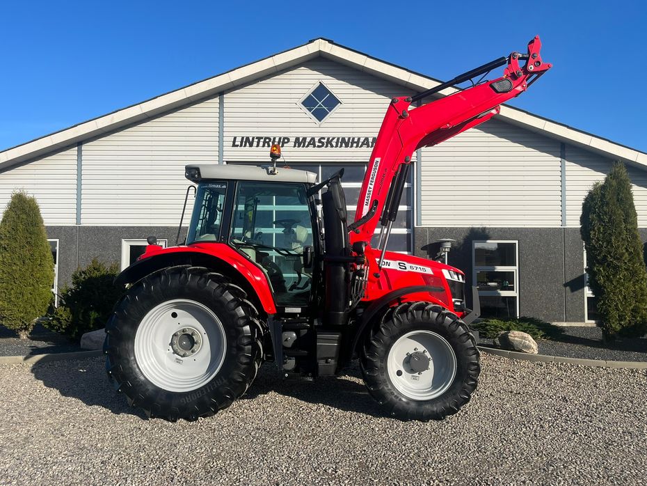 Massey Ferguson 6715 S Dyna6 Med frontlæsser - Traktorer - Traktorer 4 wd - 8