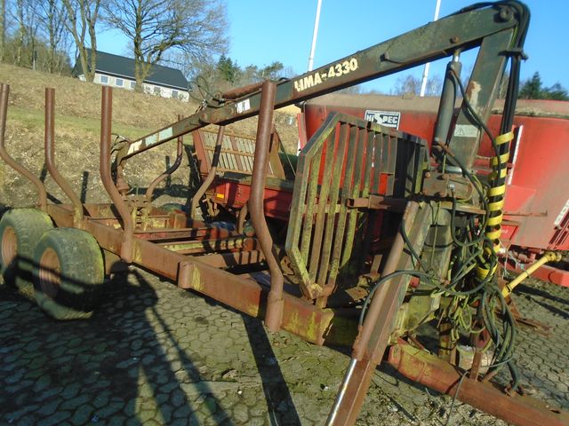 Skovvogn Med Lima 4330 Kran