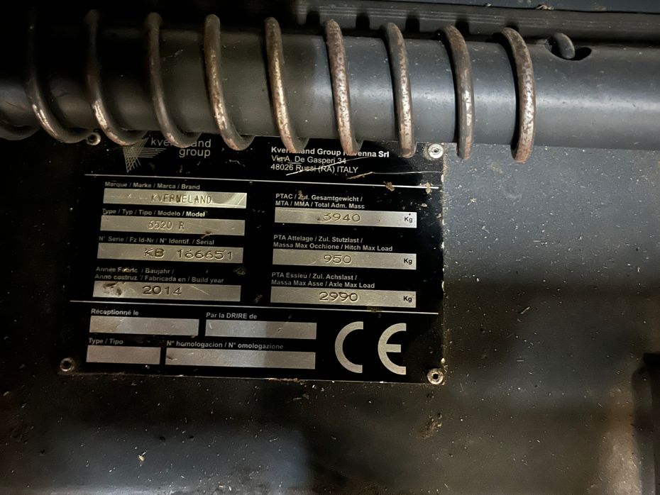 Kverneland Rundballepresser model 6520 RN - Pressere - Rundballe - 5