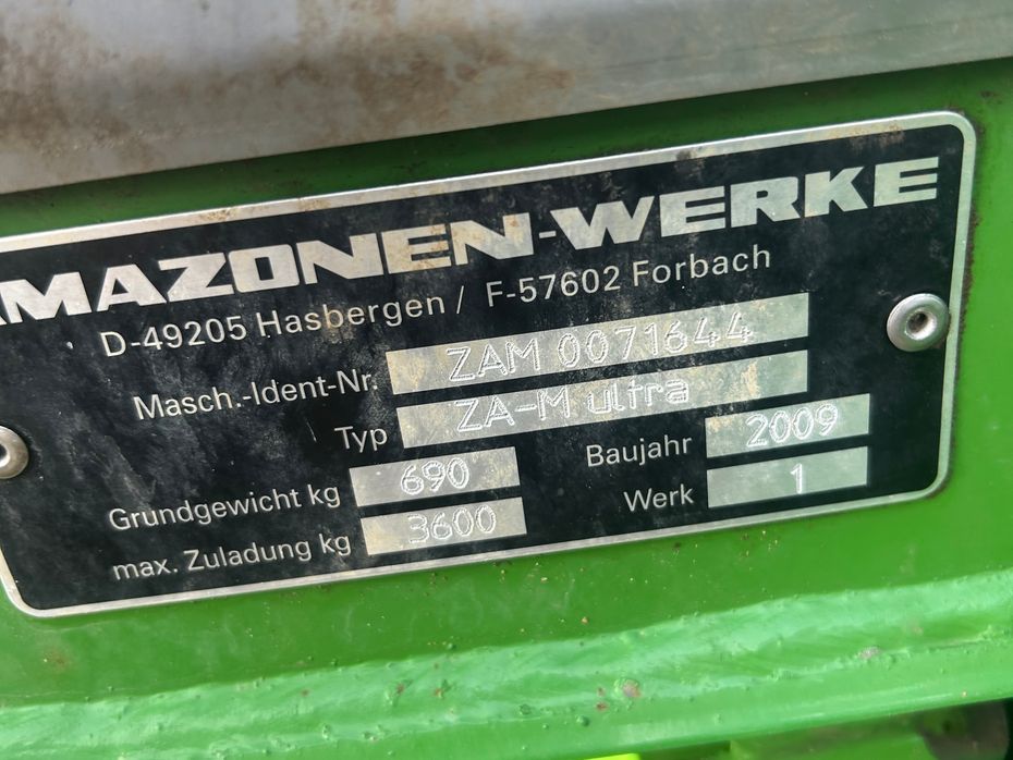 Amazone ZA-M ULTRA - Gødningsmaskiner - Liftophængte gødningsspredere - 5