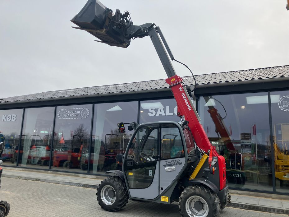 Weidemann T4512 Weidemann T4512CC, Teleskoplæsser Lav timer 468 - Læssemaskiner - Teleskoplæssere - 2