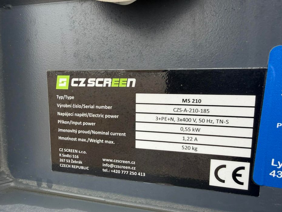 CZ Screen MS Micro - Genbrug Råstoffer - Sorterere - 7