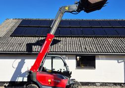 Weidemann T4108 teleskop lave timer kan kres p trailer