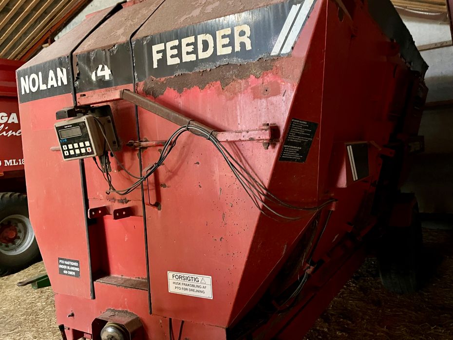 Nolan Feeder MM 14 Foder eller såsæd / gødnings til samsåning. - Fuldfoderblandere - Fuldfodervogne - 3