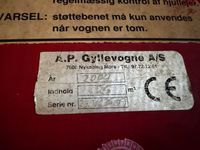 AP Gyllevogne 25 m3 30m bom - Vogne - Gyllevogne - 20