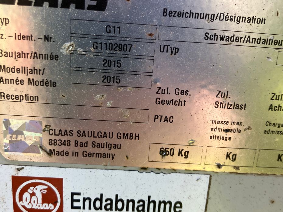 CLAAS Liner 420 Liner 420 - Hø- og halmhåndtering - River og vendere - 4