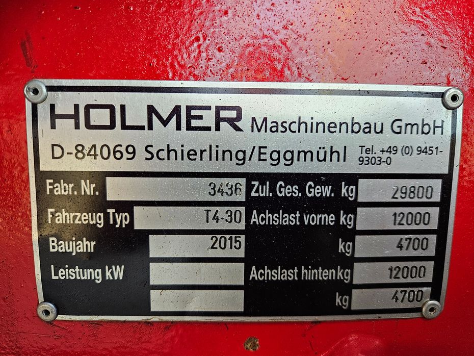 Holmer Terra Dos T4-30 - Roebehandling - Roeoptagere - 13