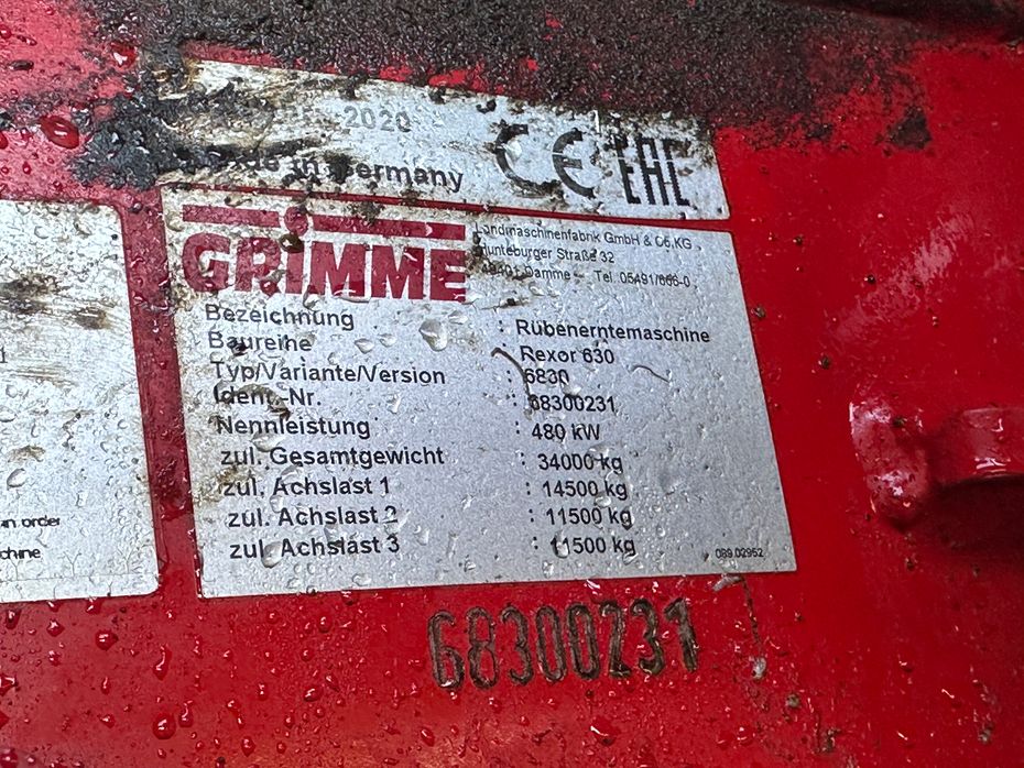 Grimme REXOR 6300 Platinum - Roebehandling - Roeoptagere - 22