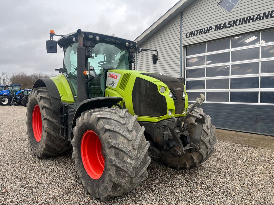 CLAAS AXION 850 CMatic med frontlift - Traktorer - Traktorer 4 wd - 18