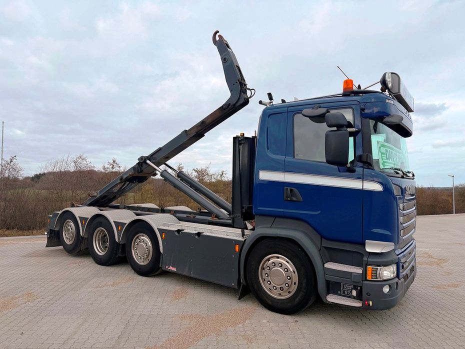 Scania R490 Joab Kroghejs med knæk arm - Lastbiler - Tipvogn - 5