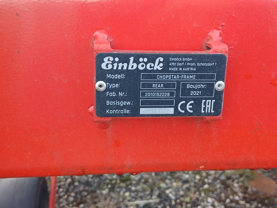 Einböck Chopstar - Udstillingsmodel - Roebehandling - Roerækkerensere - 3